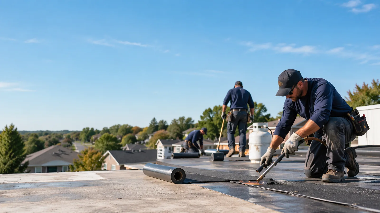 Flat Roof Leak Repair providers in Howard, OH